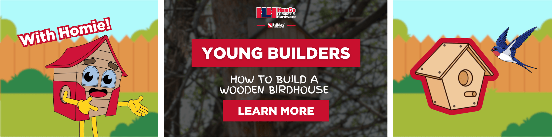 Young Builders Project Birdhouse